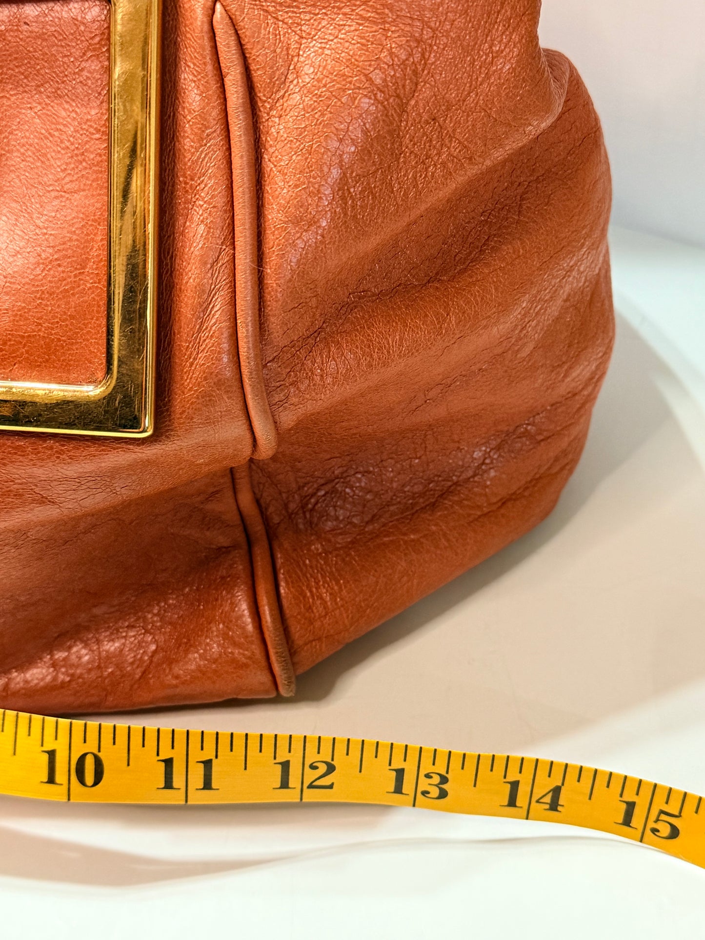 Chloe burnt orange handbag