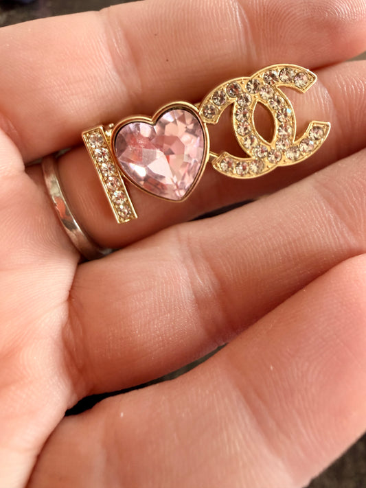 I ♥️ CC brooch